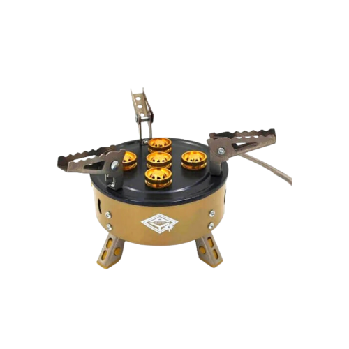 چھوٹا چولہا آتش فشاں 5 برنر YABISCO