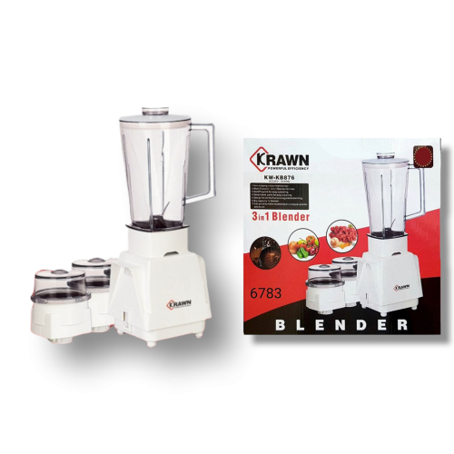 क्राउन ब्लेंडर 1 लीटर 3 इन 1 -2 मिली