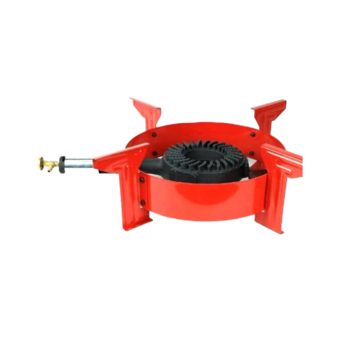 گول سرخ اطالوی گیس کا چولہا۔