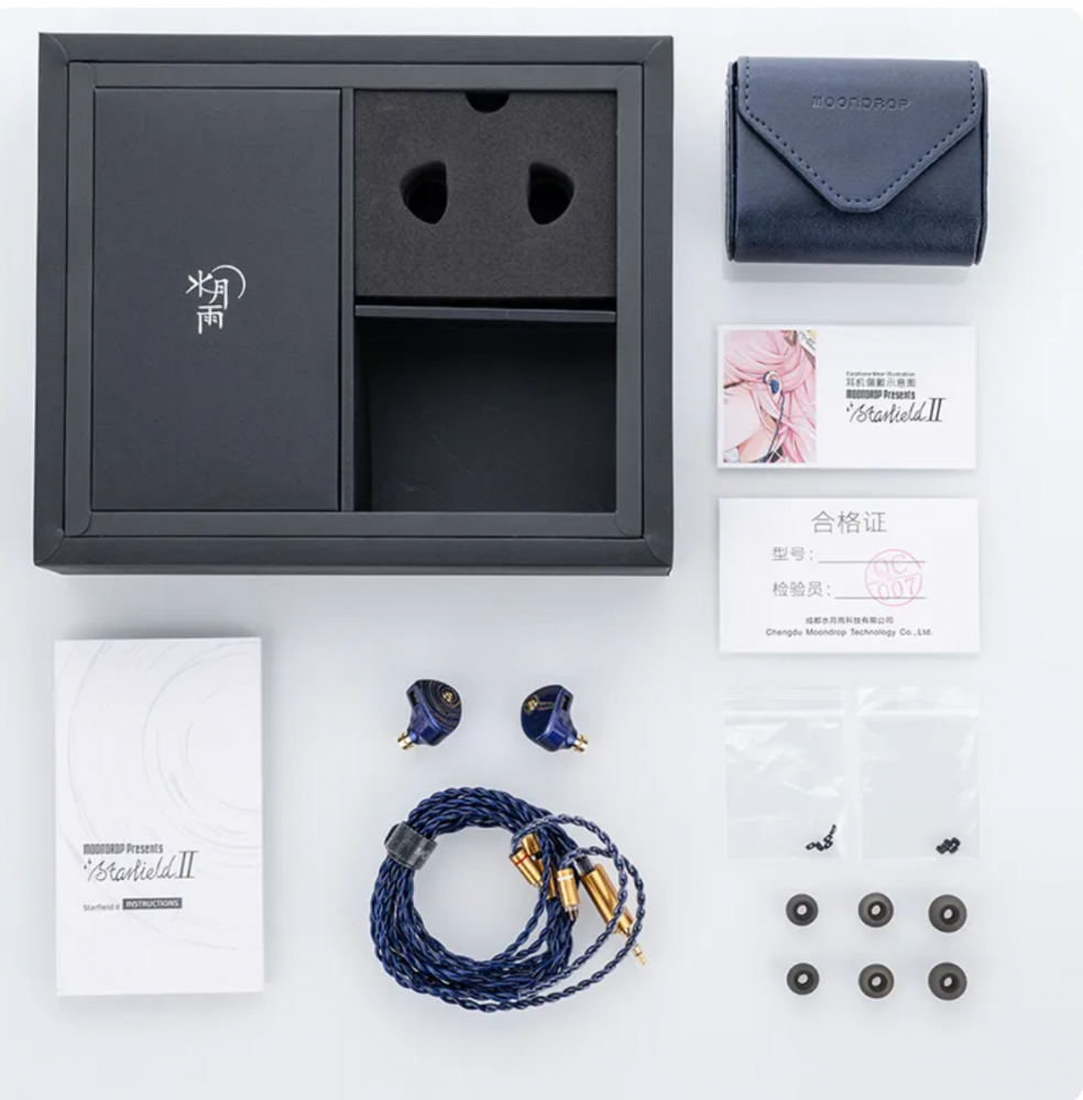 Moondrop Starfield 2 Earphone Dynamic Driver With Lithium
