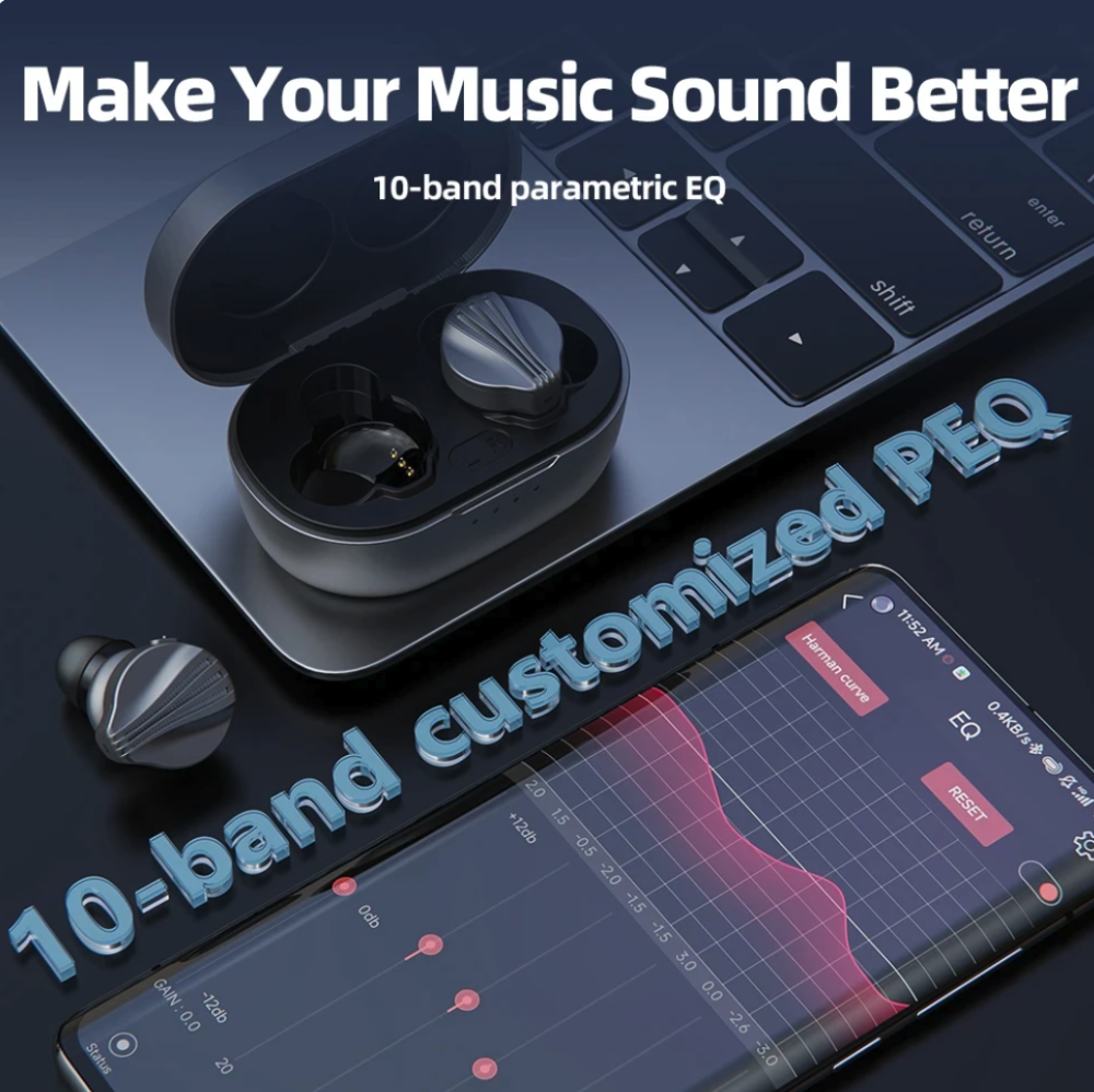 Fiio discount bluetooth earbuds