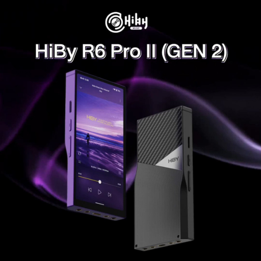 HiBy R6 Pro SS Purple - ポータブルプレーヤー