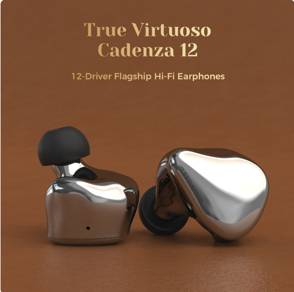 LETSHUOER SHUOER Cadenza 12 10mm DD+11 BA Drivers In-ear Monitors 12 Hybrid IEM Earphone HiFi Earbuds