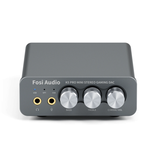 Fosi Audio K5 PRO USB Gaming DAC With Microphone H...