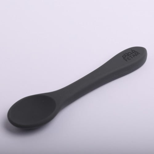 ملعقة سيليكون رمادي داكن Silicone Spoon