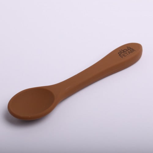 ملعقة سيليكون بني Silicone Spoon