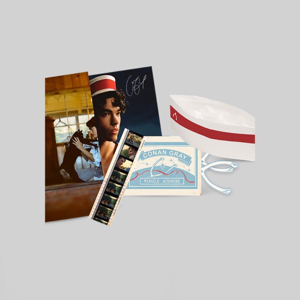 Conan Gray wishbone Signed LP (Shooting Star Edition) - NOAVINYLS