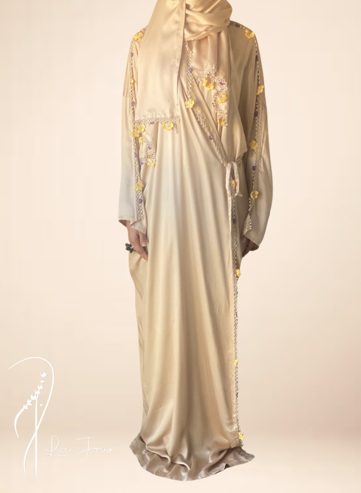 شرشف صلاة بسستة كروشيه سماوي