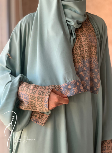 شرشف صلاة باتيك اخضر سستة .