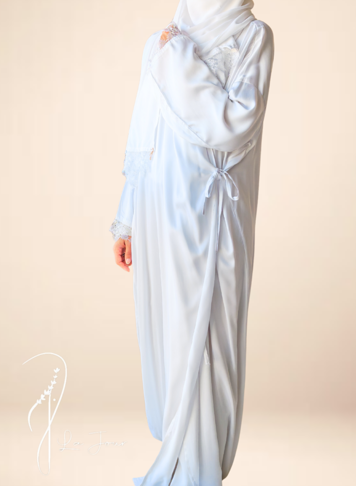 شرشف صلاة لف اوف وايت ستان اويا ذهبي جميل و مميز