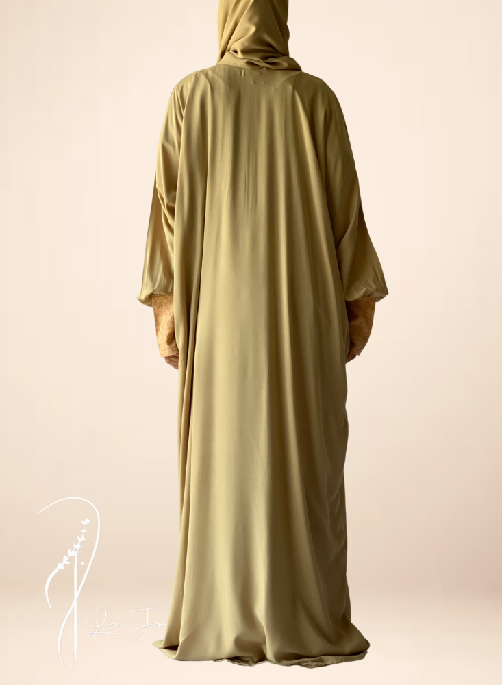 شرشف صلاة باتيك بيج واخضر سستة