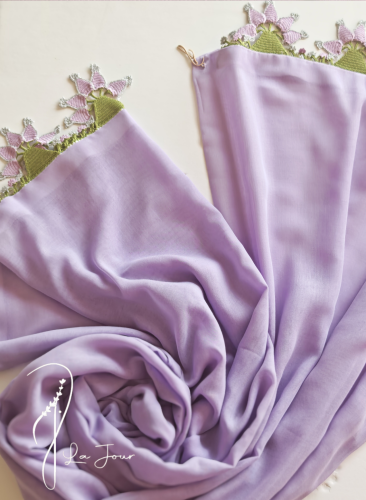 طرحة أويا بوال بنفسجي فاتح