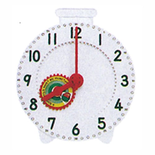 ساعة بلاستيك للمعلم