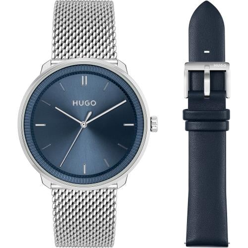 طقم ساعة هيوقو رجالي قابل للتغيير