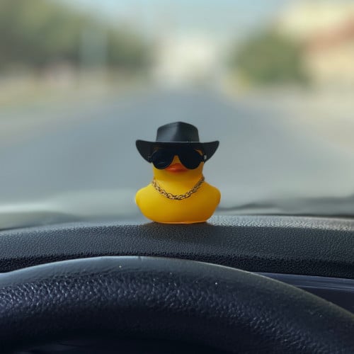 yellow duck (with hat)