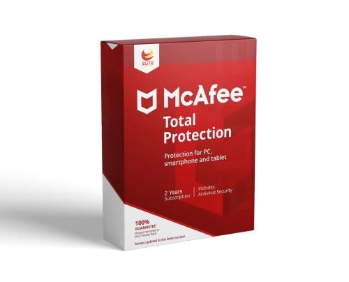 McAfee Total Protection 1 Year 10 Device Activatio...