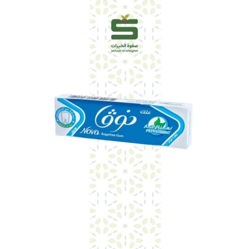 علك نوفا نعناع حار 12.5 جرام