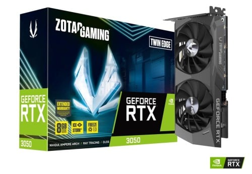 ZOTAC Gaming GEFORCE RTX 3050 ECO 8GB GDDR6