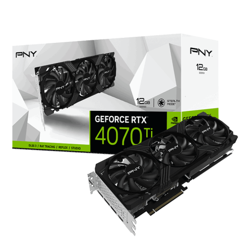 VGA PNY VERTO GeForce RTX4070 Ti - 12GB OC XLR8 RG...