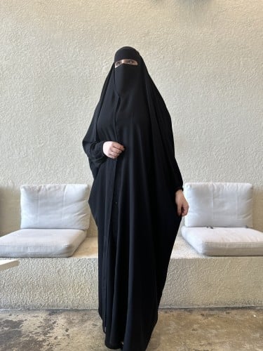 عباية رأس جالكسي كم مطاط قماش جالكسي