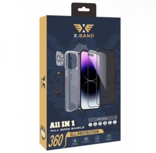 X.BAND بكج الحماية لجميع طرازات ايفون الكل في 1 حم...
