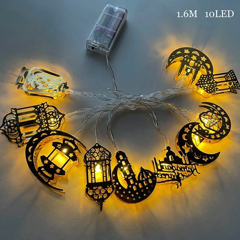 سلسلة LED زينة رمضان بطول 1.5 متر