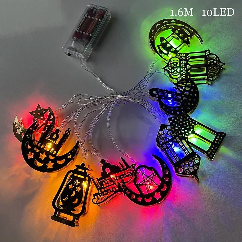 سلسلة LED زينة رمضان بطول 1.5 متر