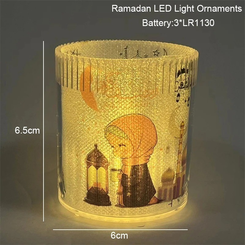 Eid Cup Lamp-girl