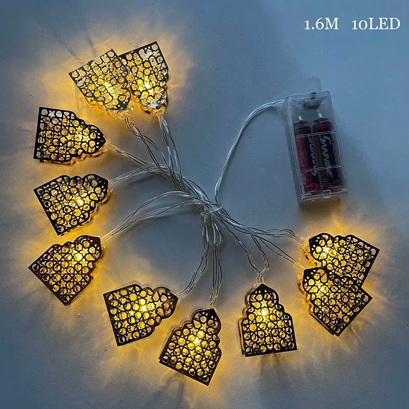 سلسلة LED زينة رمضان بطول 1.5 متر