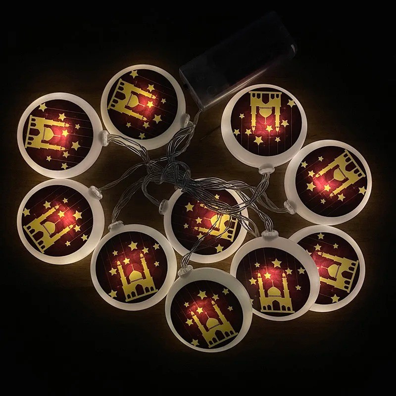 سلسلة LED زينة رمضان بطول 1.5 متر