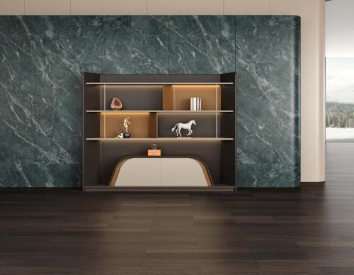 دولاب فاخر مقاس 248 عرض * 40 عمق * 200 ارتفاع سم