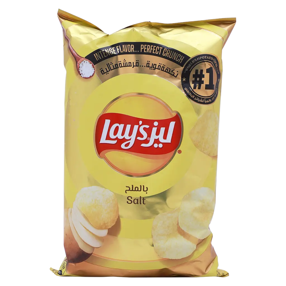 ليز بطاطس بنكهة الملح 155 جم