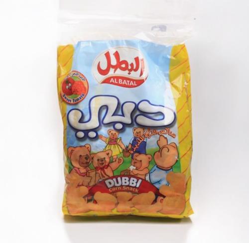 بطاطس البطل بنكهة الطماطم دبي كيس