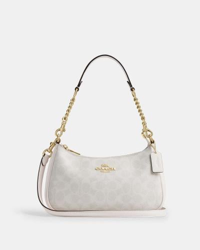 Teri Shoulder Bag In Signature Canvas