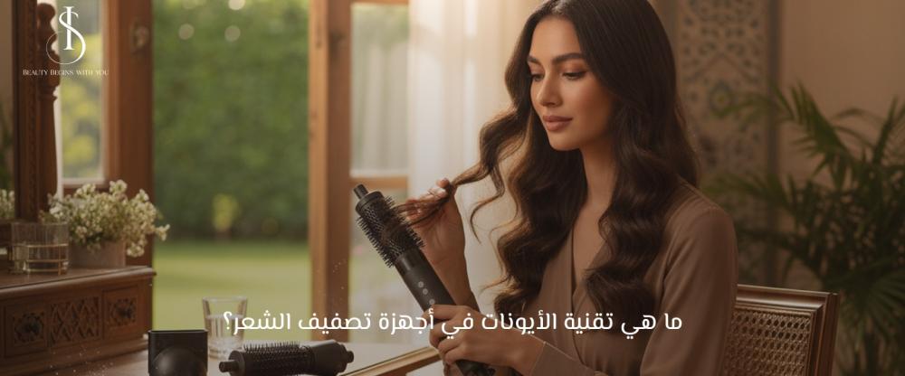 تقنية الأيونات في أجهزة تصفيف الشعر