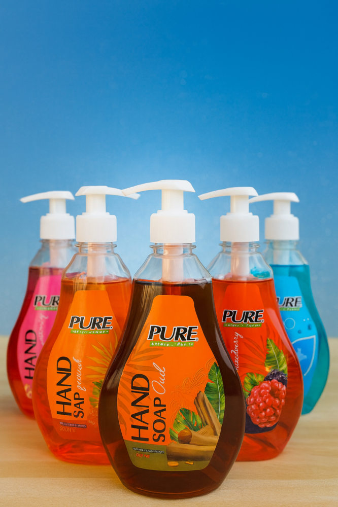 بيور صابون سائل لليدين برائحة العود 500 مل