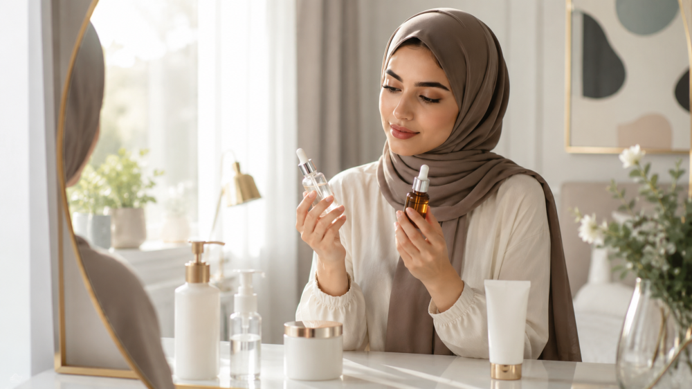 هل يمكن استخدام أكثر من سيروم في نفس الروتين؟ الترتيب الصحيح
