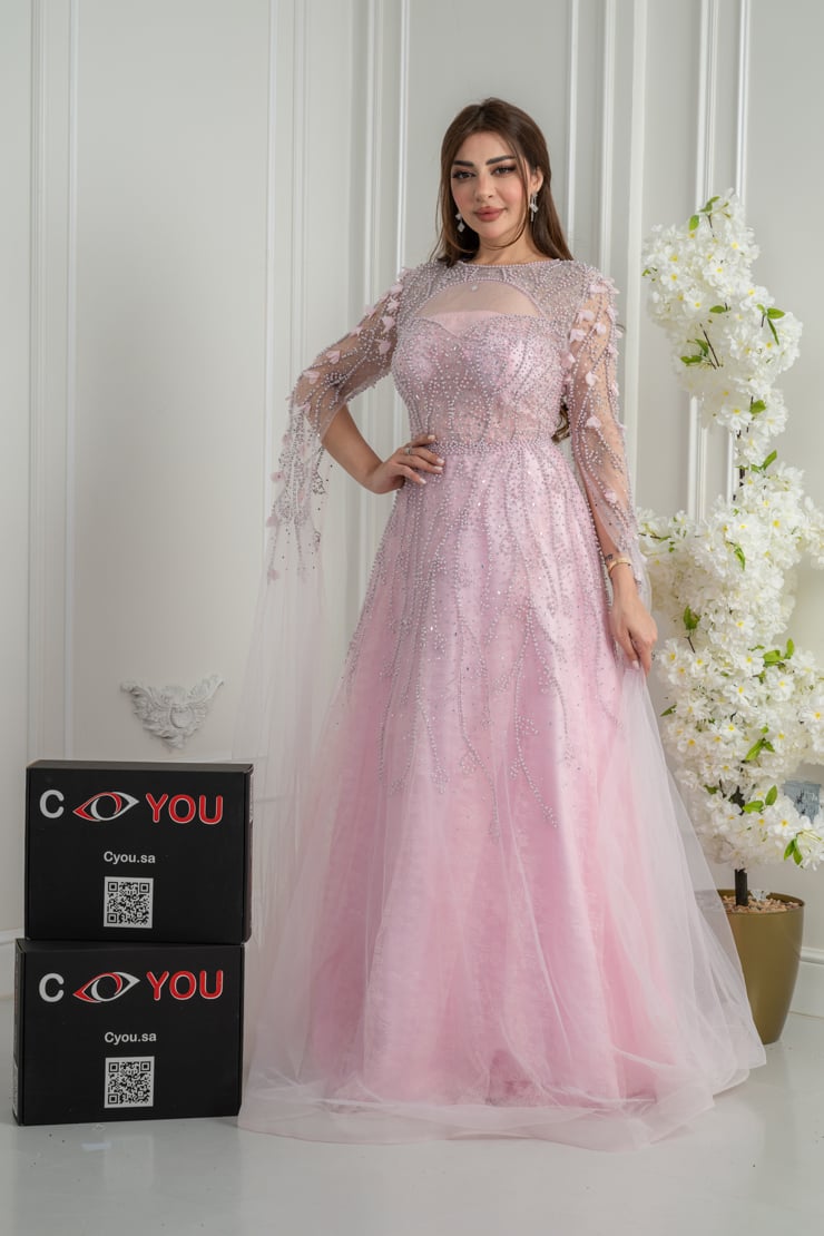 light pink elegant dresses Ella Light Pink Off Shoulder Maxi Dress 95% Polyester 5% Elastane Cold hand wash Wash colours separate Do not twist dry me Let me drip dry in shade Cool iron inside out Do not dry clean Please refer to fabric swatch for most accurate colour Pink Formal Dresses | Princess