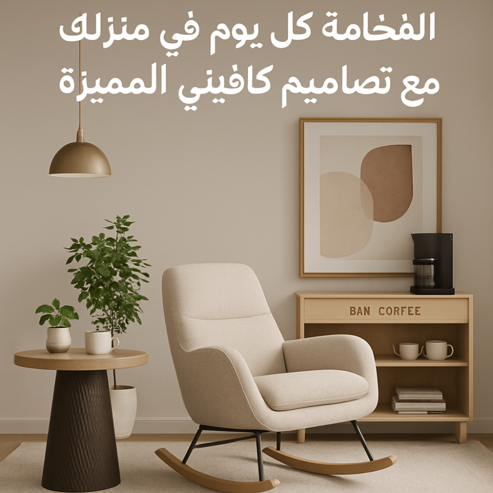 عيش الفخامة كل يوم في منزلك مع تصاميم كافيني المميزة