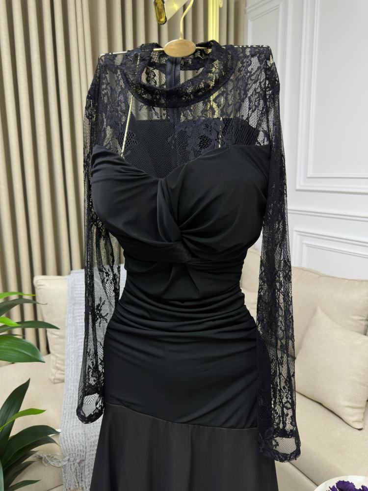 فستان غاليه  سهره اسود