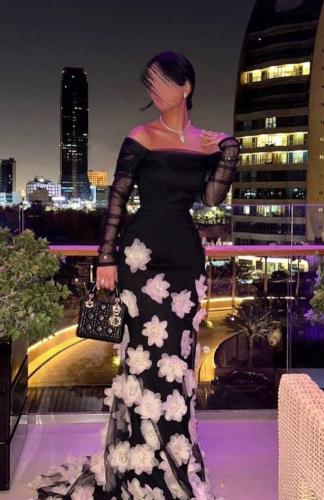 فستان رغد سهره اسود