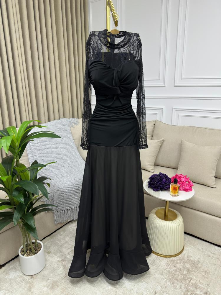 فستان غاليه  سهره اسود