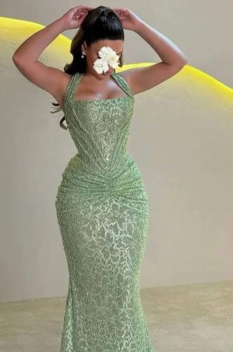 فستان رند سهره اخضر