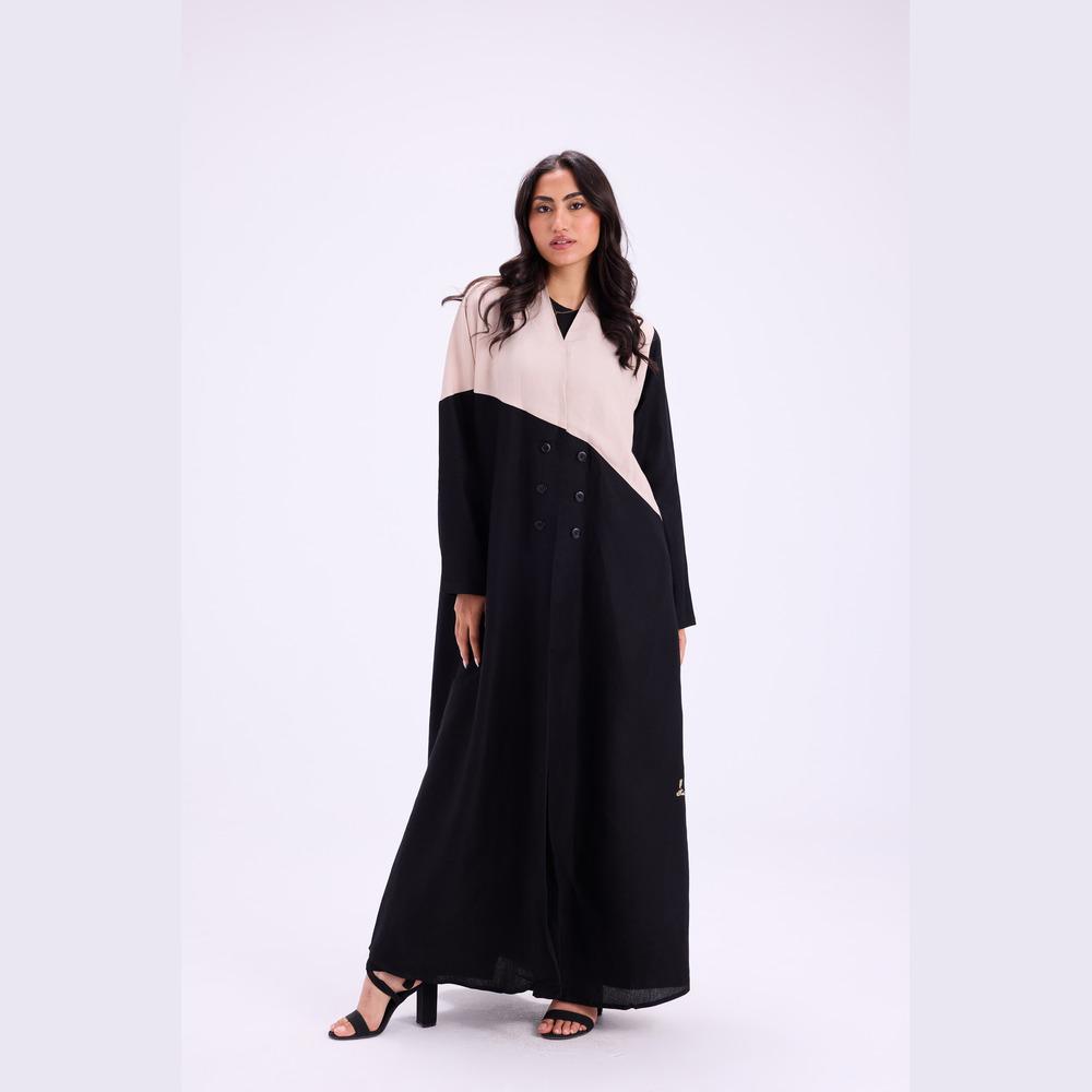 عباية Black Cream