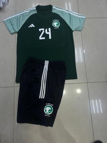 طقم تمارين المنتخب السعودي .متجر رنيم