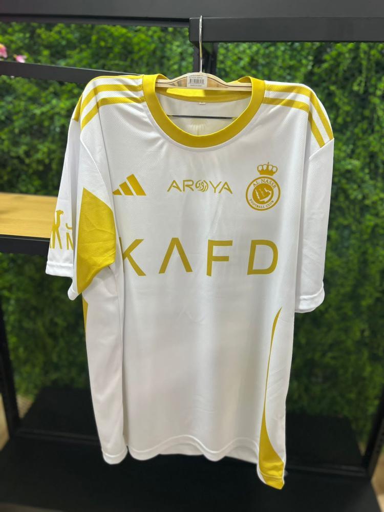 تيشيرت نادي النصر السعودي الثالث الجديد 2025