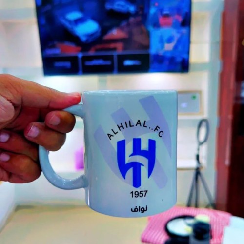 كوب بشعار نادي الهلال 2024