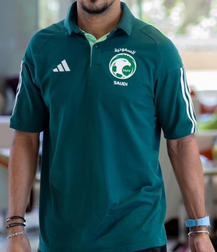تيشيرت بولو المنتخب السعودي الجديد 2025