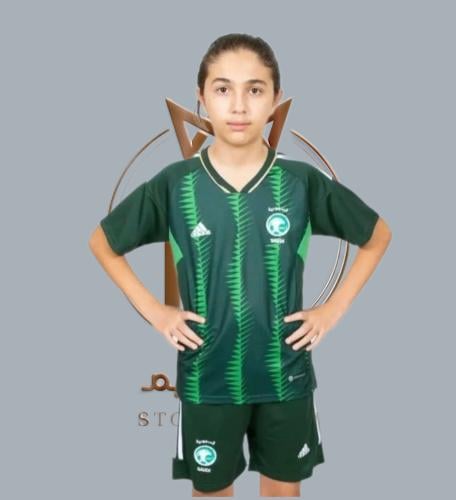 طقم ولادي المنتخب السعودي24_متجر رنيم