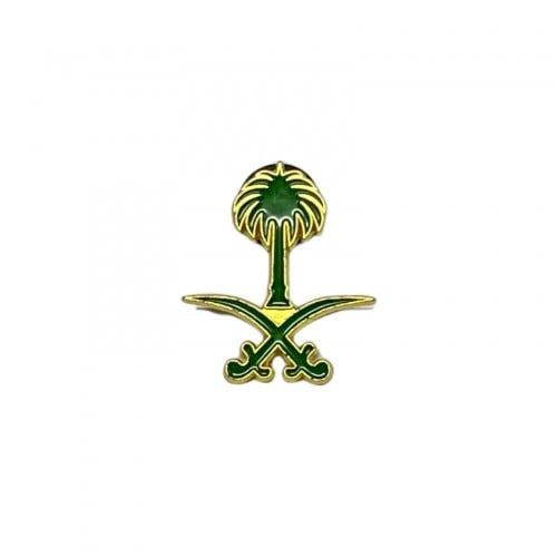 بروش سيفين ونخلة لليوم الوطني